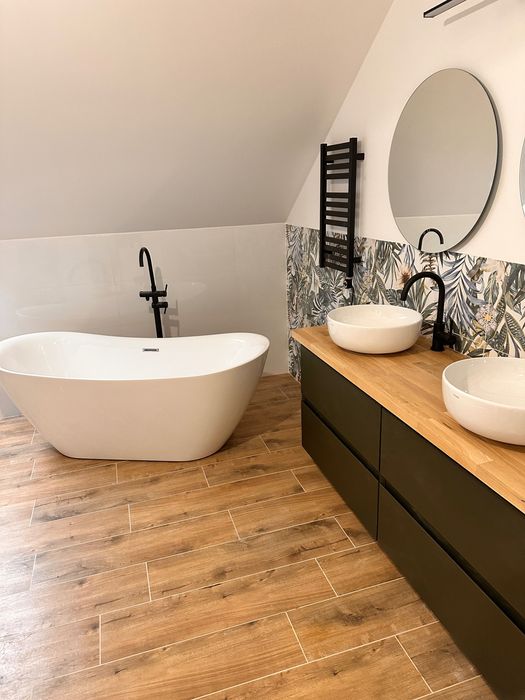 Remonty Łazienek,  prace wykończeniowe