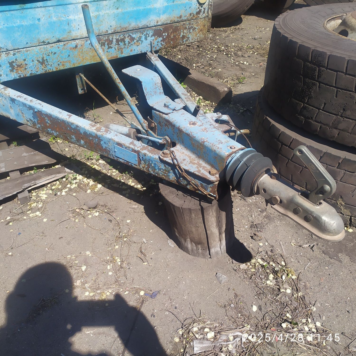 Прицеп двухосний тентований, марки П-5-01, 2006 року випуску