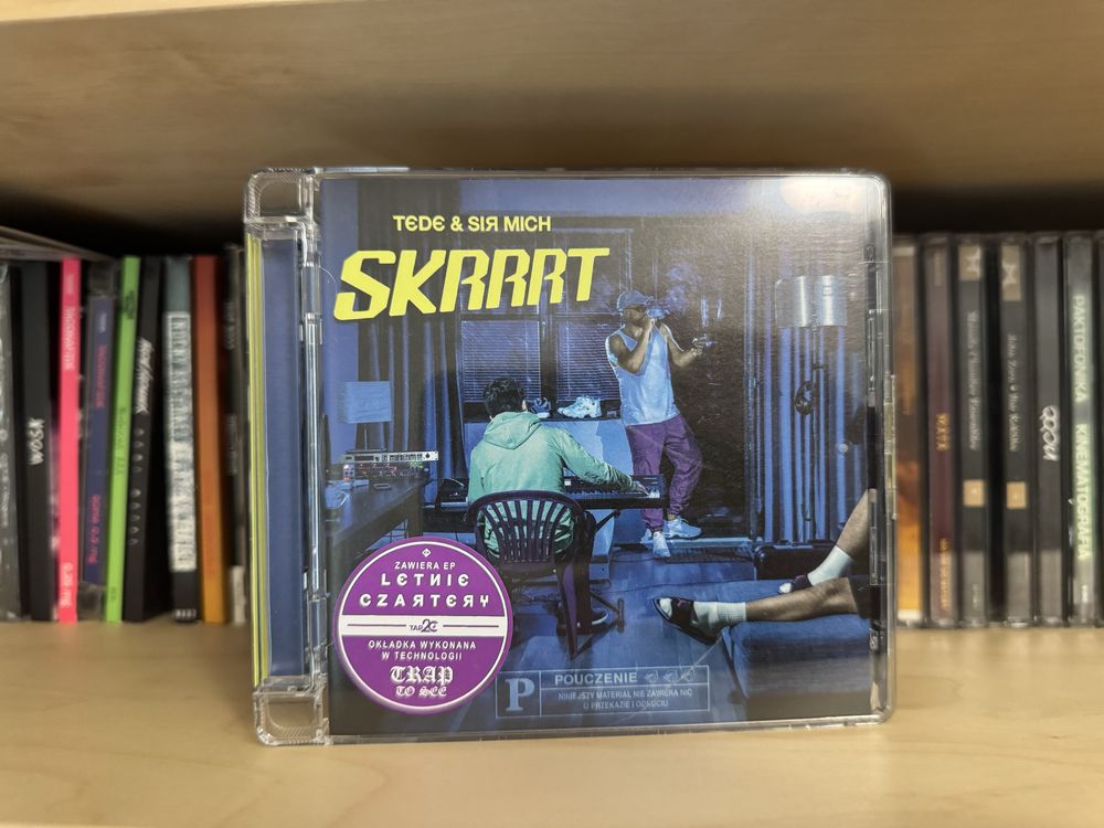 TEDE & Sir Mich - Skrrrt, 2CD, autografy