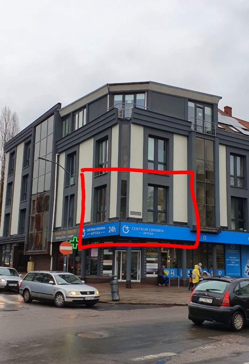 Lokal 22 metry, biuro gabinet kancelaria biurowiec Stargard