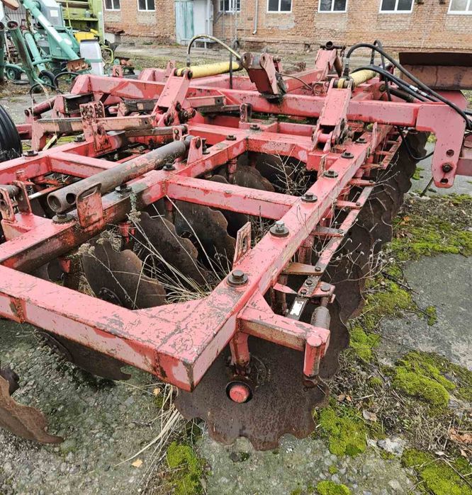 Дискова борона БП-6, трьохрядна, причепна, Восход, шириною 6 м, 2008 р