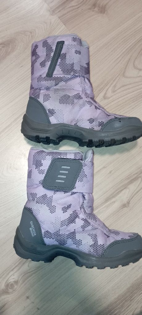 Buty zimowe śniegowce Quechua r.33