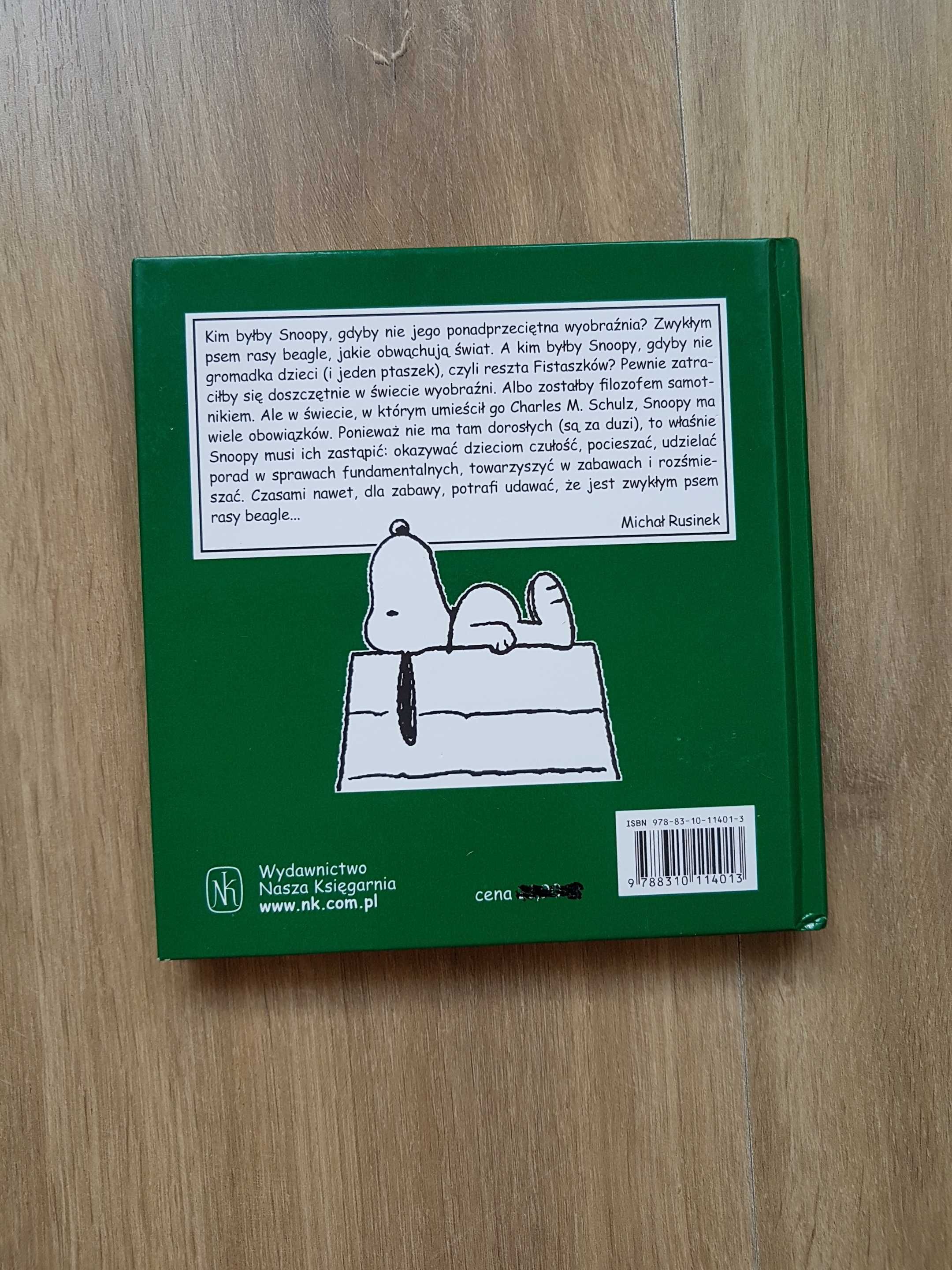 SNOOPY i porady życiowe Charles M. Schulz Fistaszki Nasza Księgarnia