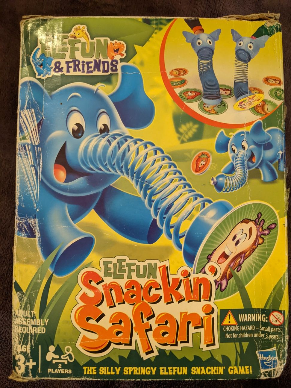 Настільна гра, гра Hasbro Elefun Snackin Safari
Б/в, гарний стан,