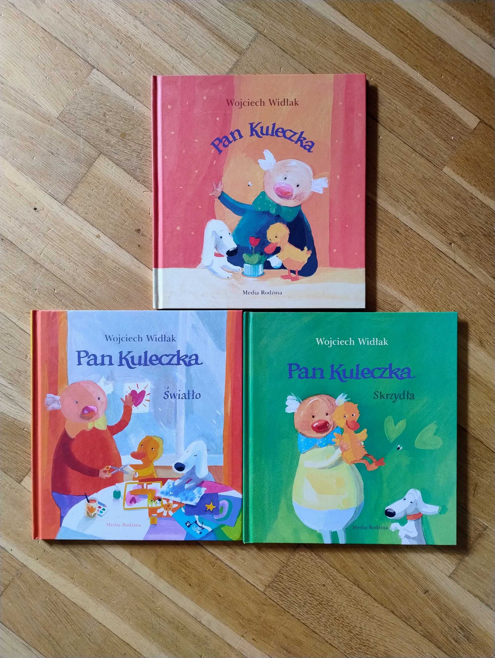 3 książki z serii Pan Kuleczka
