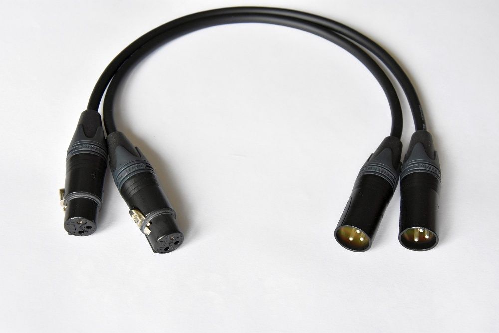 Interkonekt audio XLR MOGAMI 2549 oraz 2534 NEUTRIK 50/75/100 itd