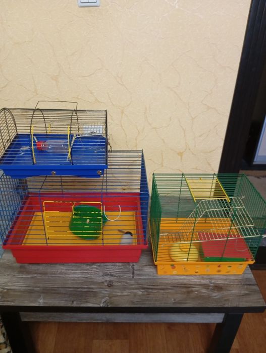 Клітки для хом'яка/морської свинки