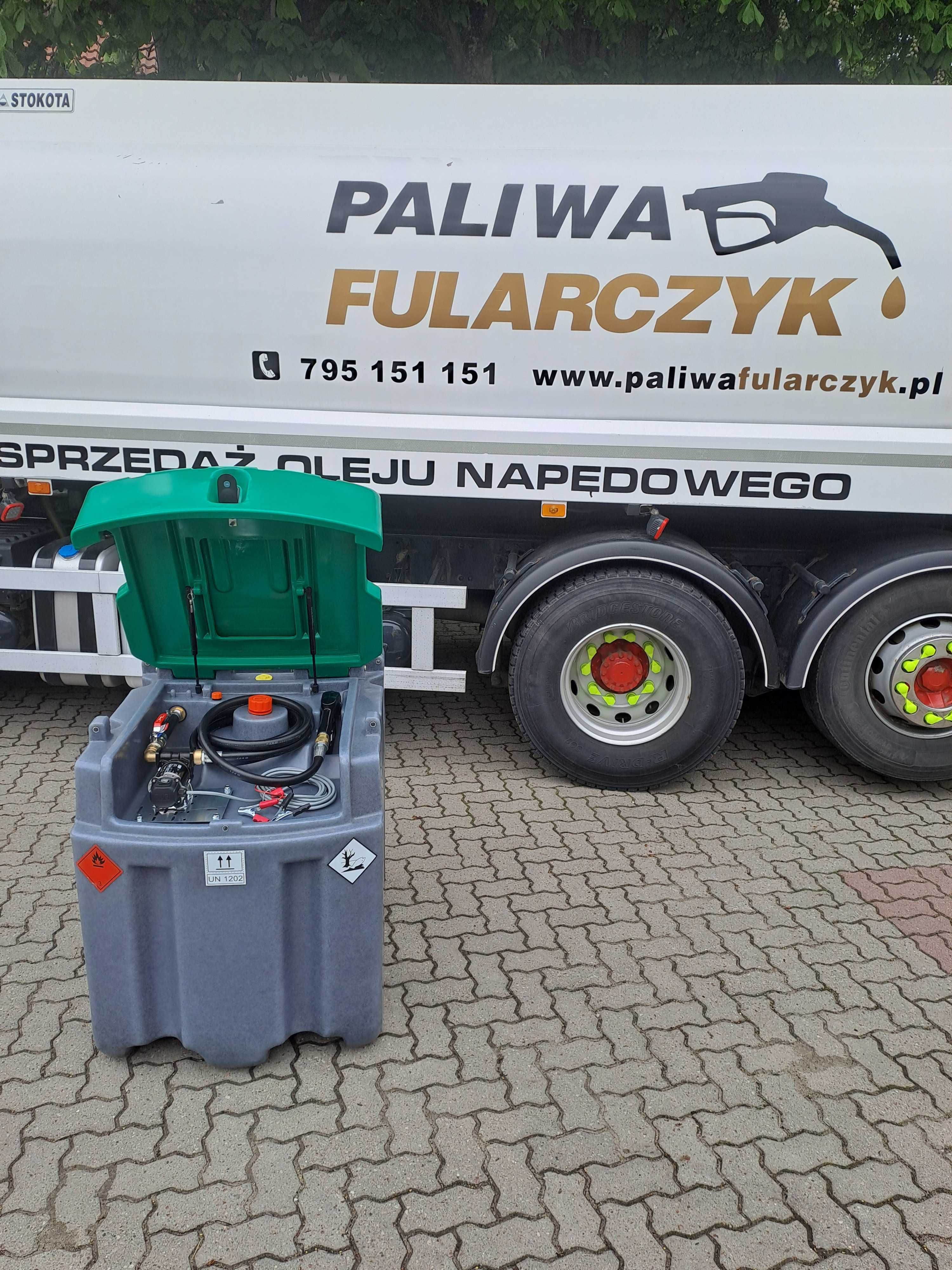 Mobily Zbiornik Paliwa ON Oleju Napędowego JFC TruckTank TT600 Litrów