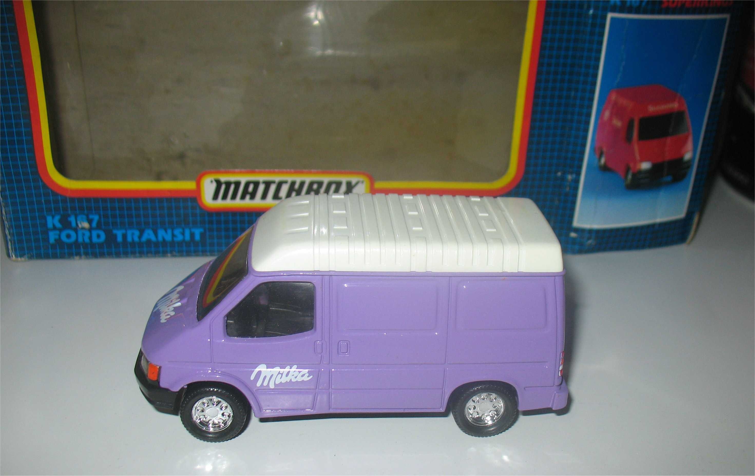 Matchbox - Ford Transit - Milka