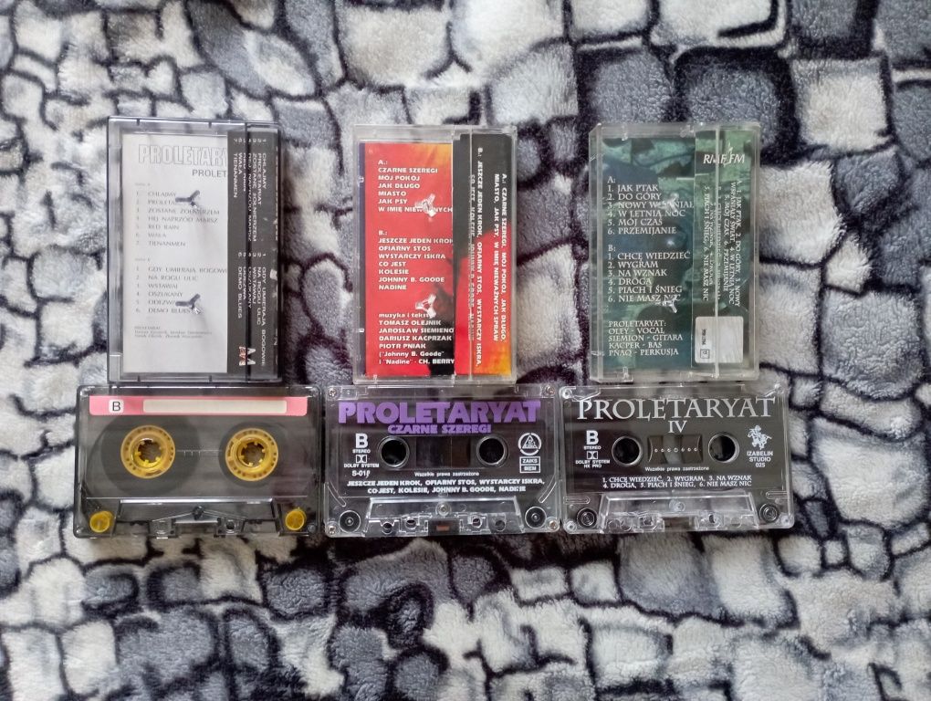 Proletaryat - kasety magnetofonowe