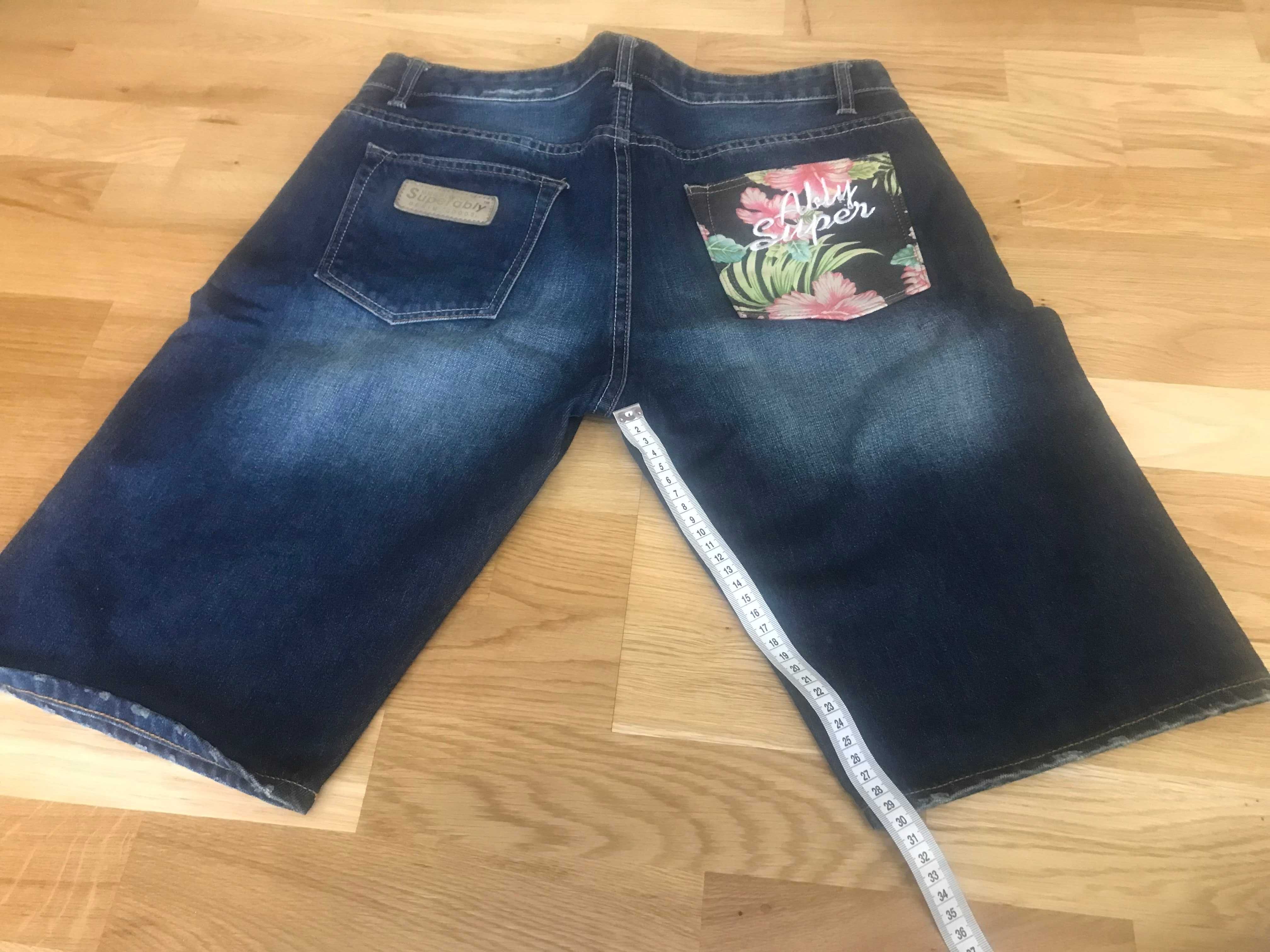 krótkie spodnie spodnie Superably jeans short Superably