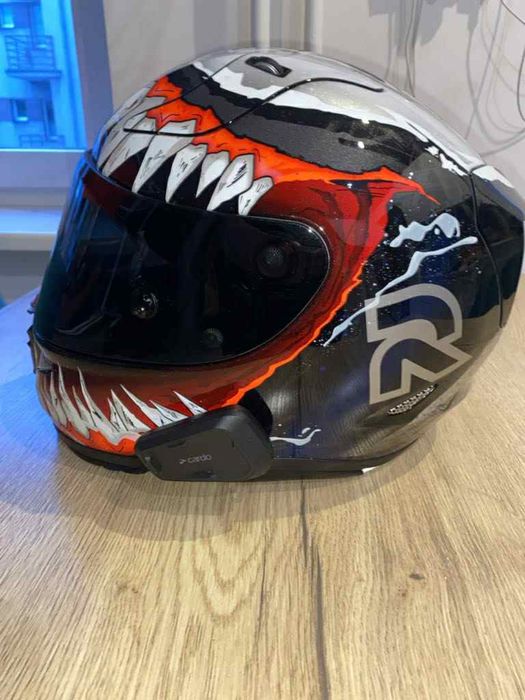 Kask rpha 11 venom rozm. L + intercom cardo spirit