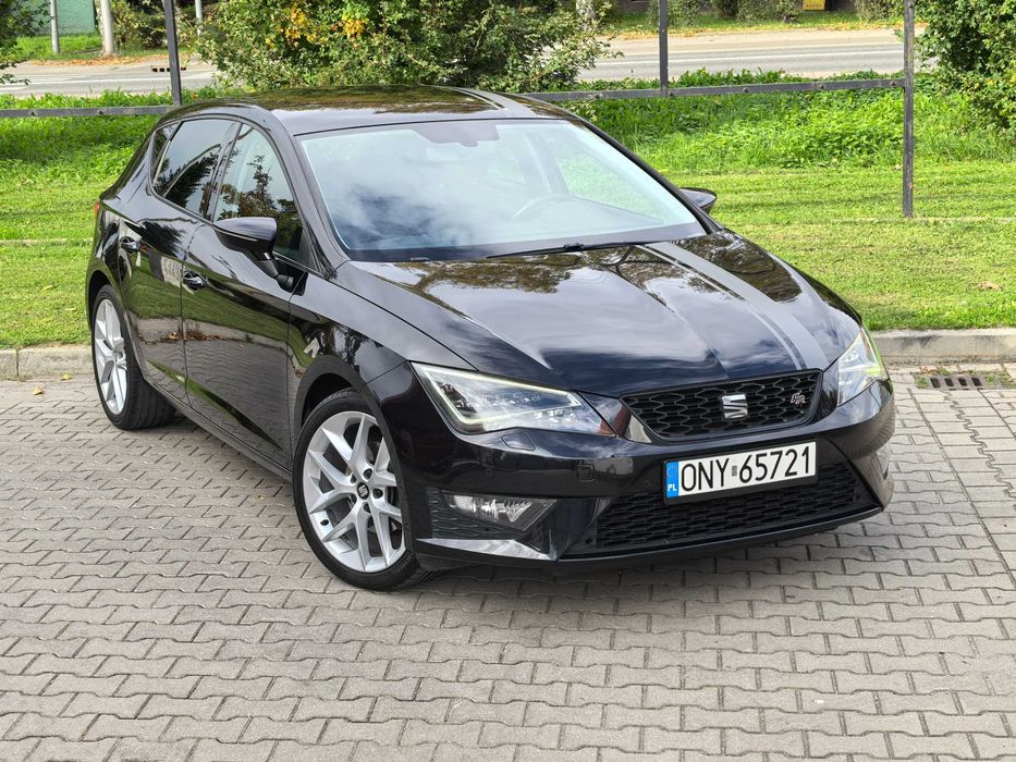 SEAT Leon FR 1.4 TSI (150 KM) -Full opcja -BEZWYPADKOWY- ŚWIETNY stan!