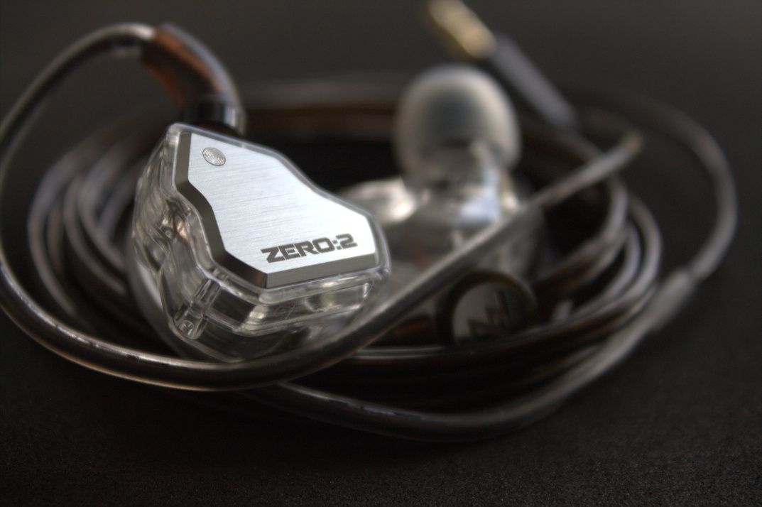 7HZ x Crinacle Zero:2 Słuchawki IEM Srebrne bez Mikrofonu