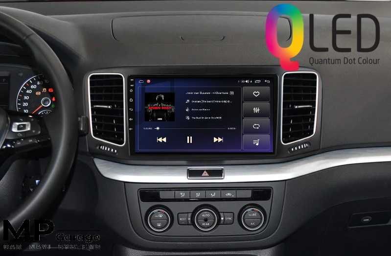 Nawigacja VW SHARAN 2012_2018  Android 11 9" Qled Apple CarPlay/AA 4G