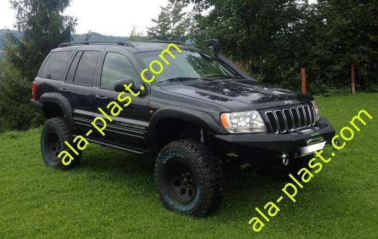 JEEP GRAND CHEROKEE II WJ / WG  poszerzenia nadkoli 12 cm