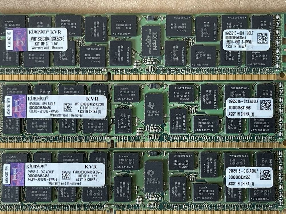 Оперативна памʼять серверна 8 гб/16 гб ddr 3