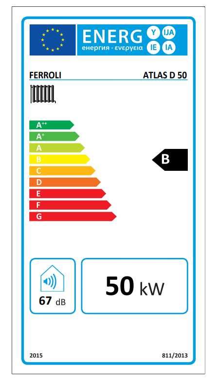 Kocioł Atlas D50 (WN)-E (30-50kW) trójciągowy, żeliwny, olejowo-gazowy