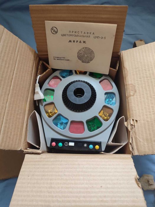 цветомузыка КМП-3 "Мираж"