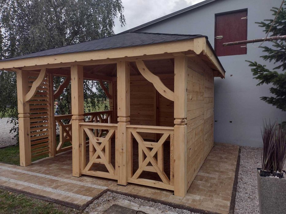 Altanka. Altanki 3,5x3,5m. Wiata.wiaty