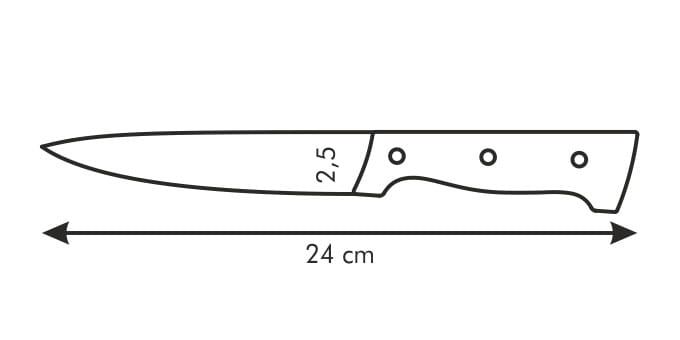 Nóż Uniwersalny Home Profi 13 Cm