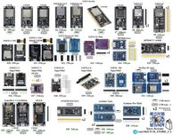 ESP32 WROOM 32 U, EU. C3, C6, S3  SuperMini