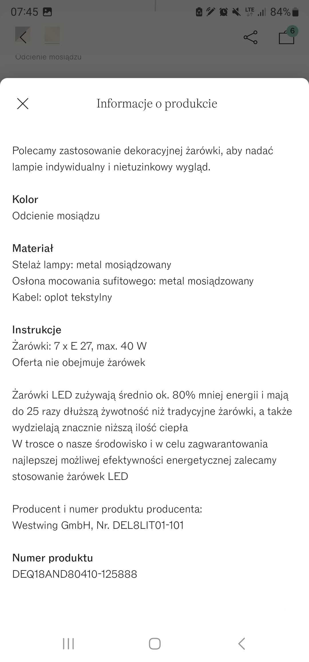 Żyrandol,  lampa wiszącą