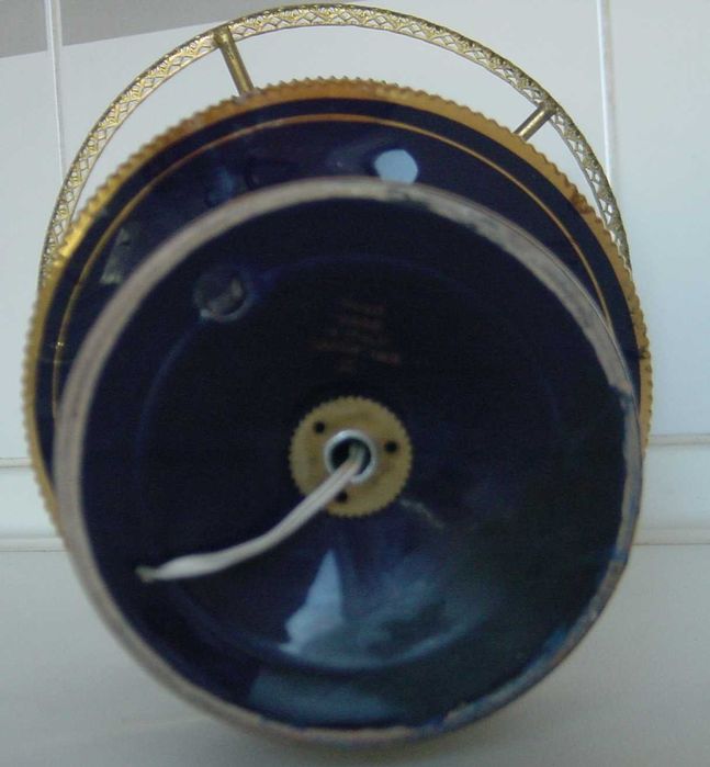 Início Séc XX Antigo Candeeiro a petróleo, porcelana, Hand Made Italy