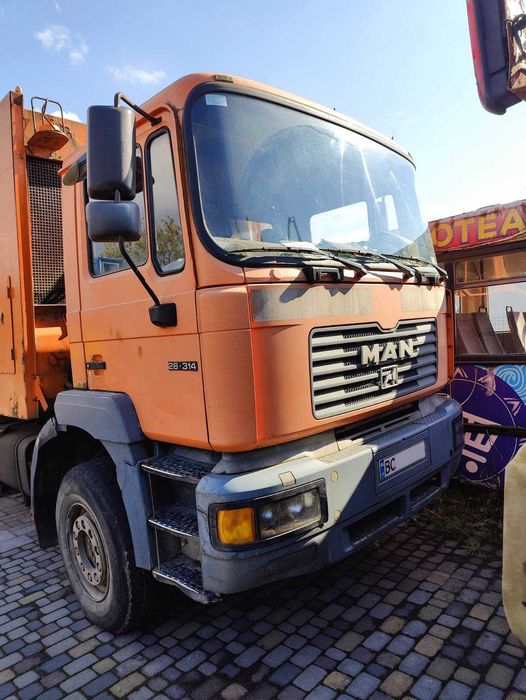 Самосвал сміттєвоз MAN 26.314 мусоровоз на самосвал 6х4 шасі мусоровоз