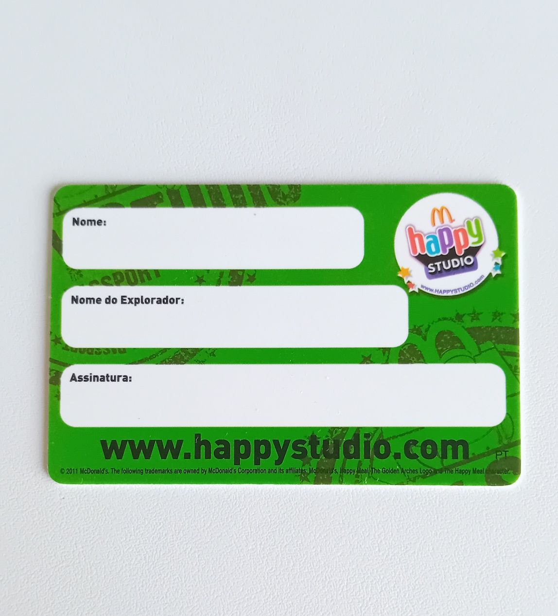 Passaporte Happy Studio - Mc Donalds