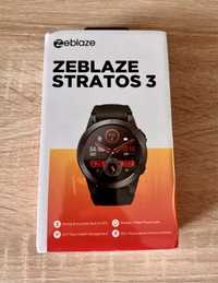 Nowy Zeblaze Stratos 3 GPS smartwatch Oled pulsometr krokomierz okazja