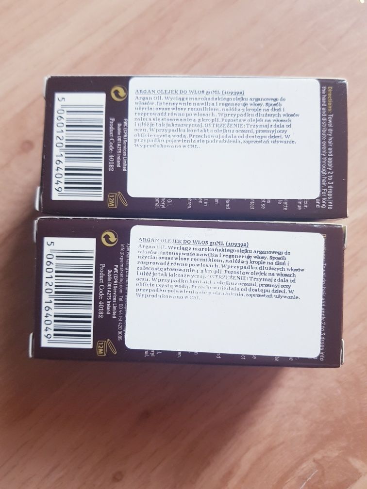 Olejek arganowy Xpel Argan Oil hair treatment 2 x 50 ml