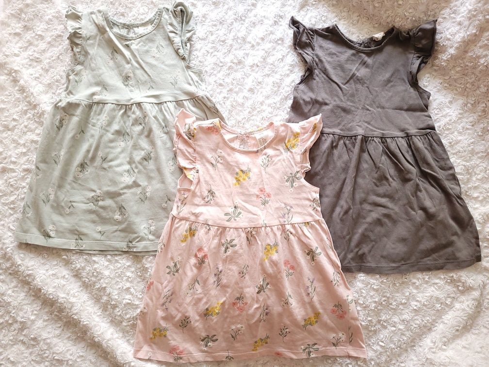 Zestaw sukienek H&M rozm. 86