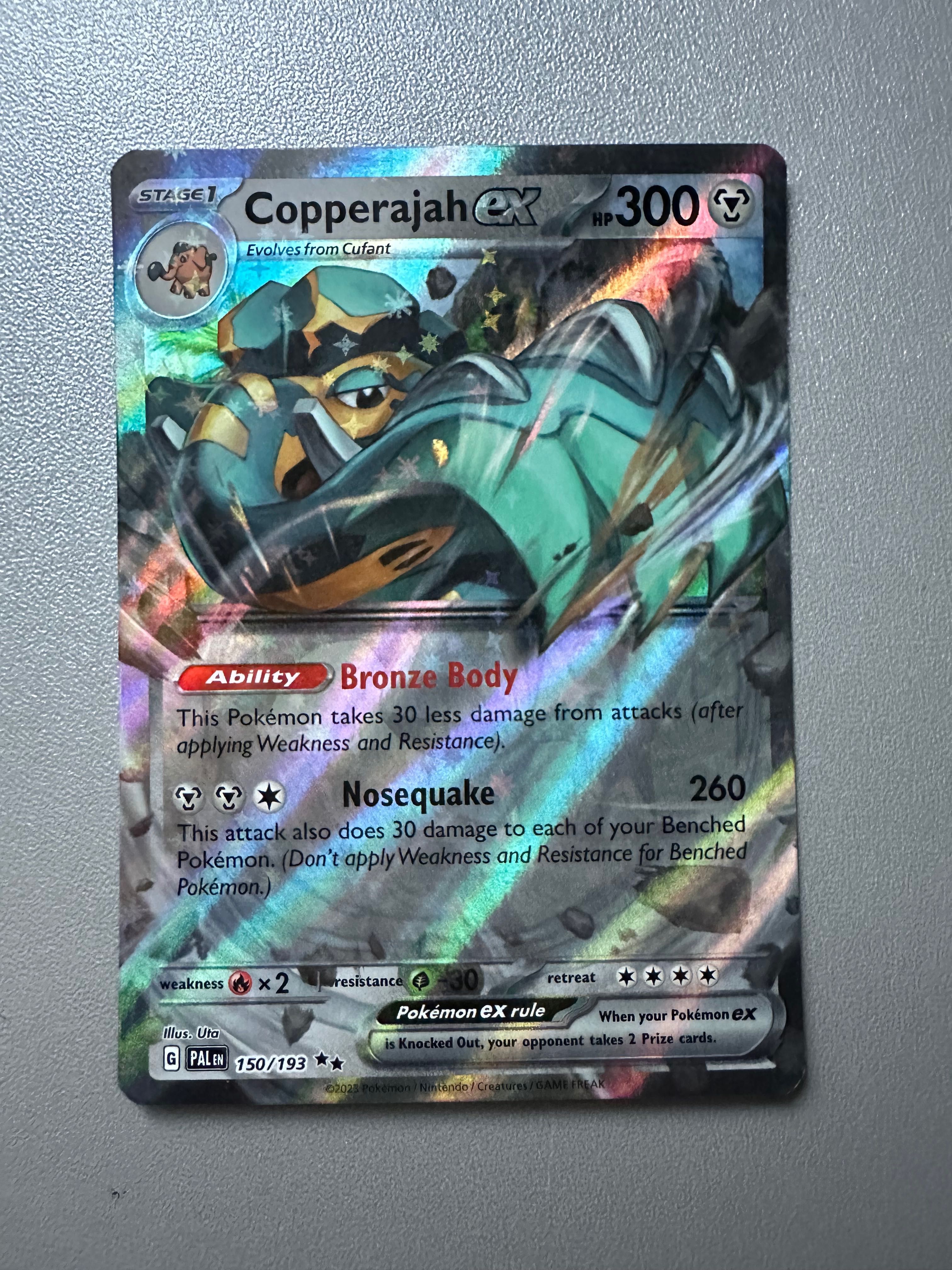 Karta Pokemon Scarlet & Violet Paldea Evolved - Copperajah ex