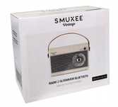 Smukee Vintage Radio z głośnikiem Bluetooth 20,4x8,1x13,1cm TRZY kolor