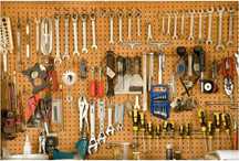 Pegboard перфорована панель для інструментів, 120 x 60 x 0,5см, Ø7мм