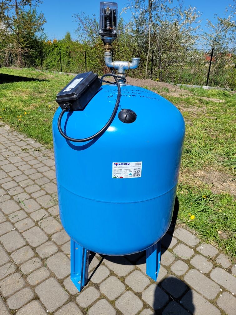 Zbiornik przeponowy 150L Aquasystem i pompa Vodoley