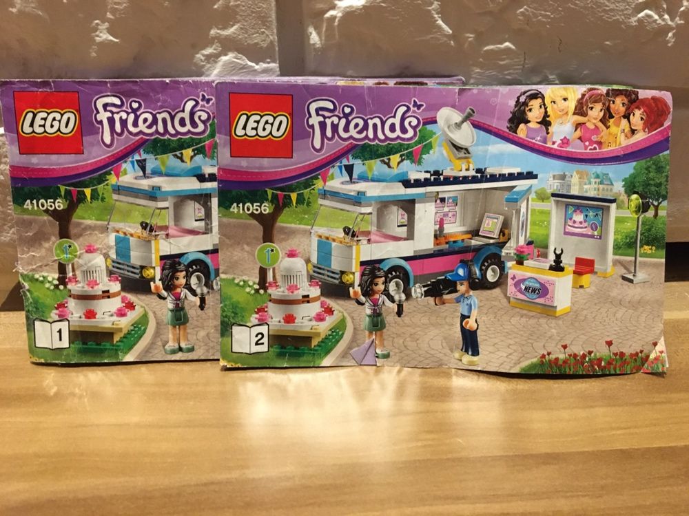 Lego 41056 Friends Wóz Telewizyjny w Heartlake komplet