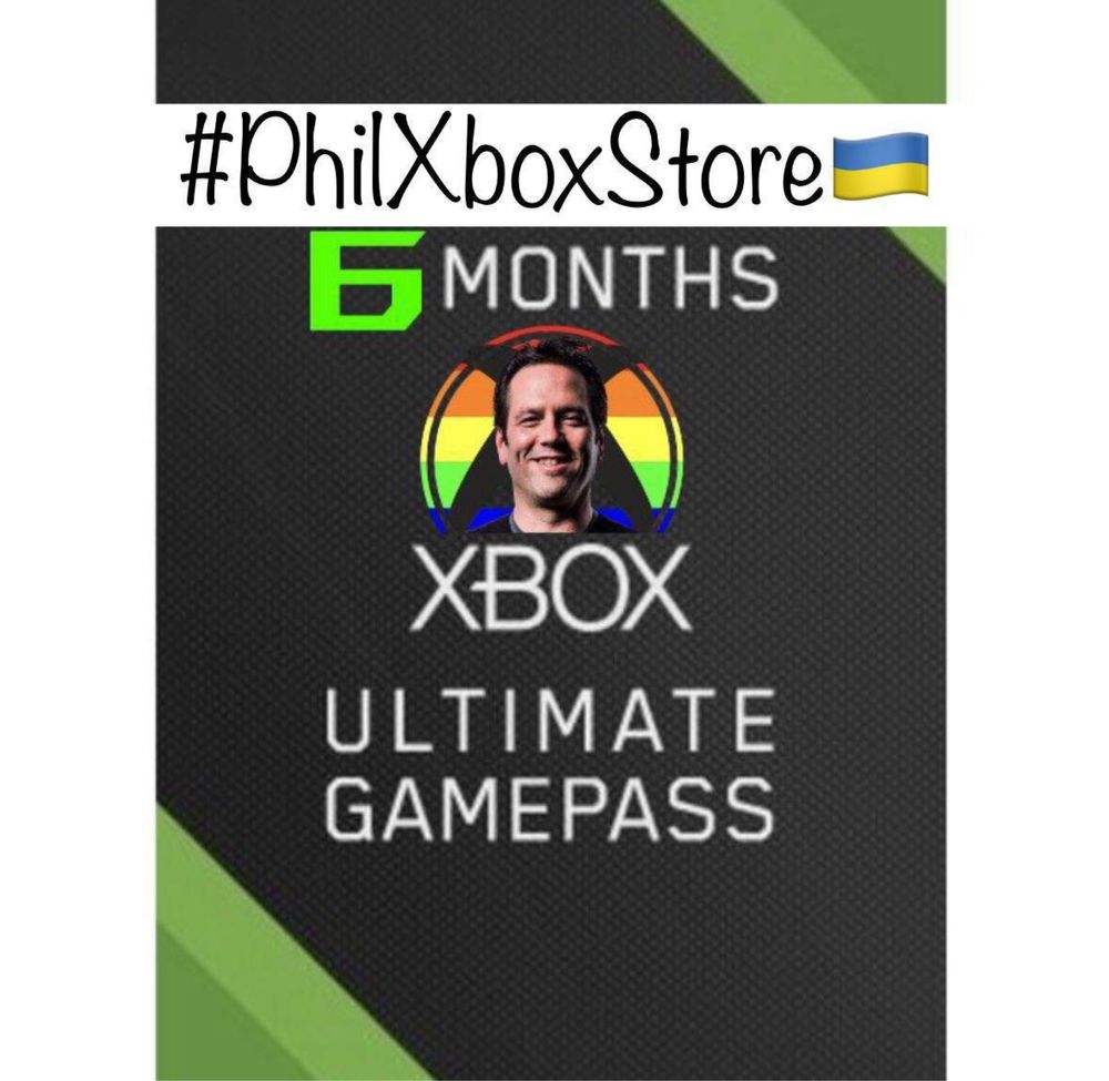 Xbox Game Pass Ultimate 12 місяців #PhilXboxStore