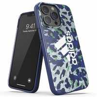 Etui Ochronne Adidas Leopard dla iPhone 13/13 Pro - Niebieskie