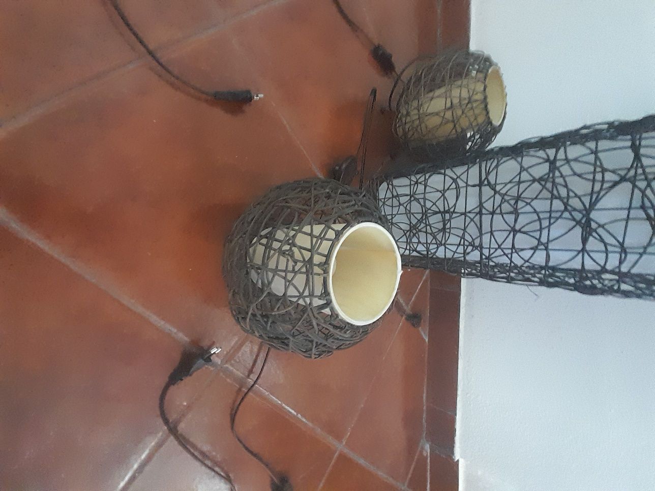 Conjunto de candeeiros