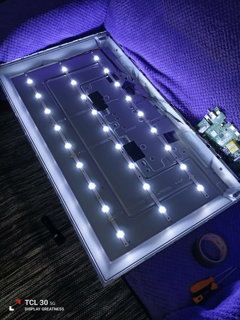 Fitas led TV 43 polegadas