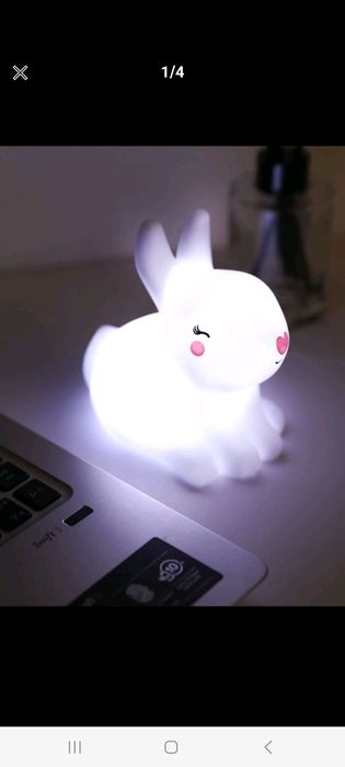 Animais com luz a pilhas