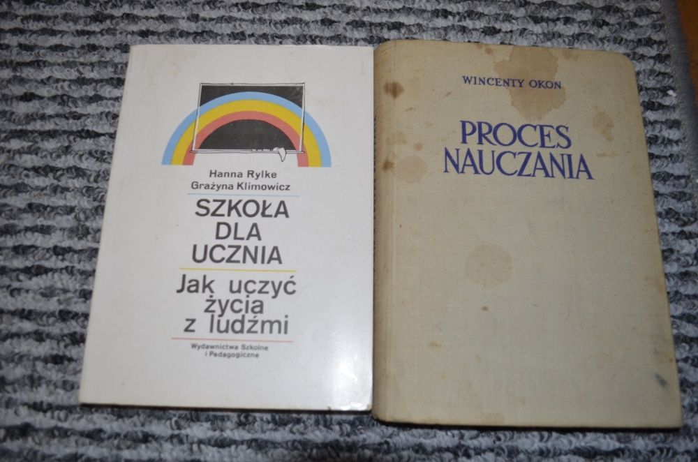 Dwie książki pedagogika psychologia