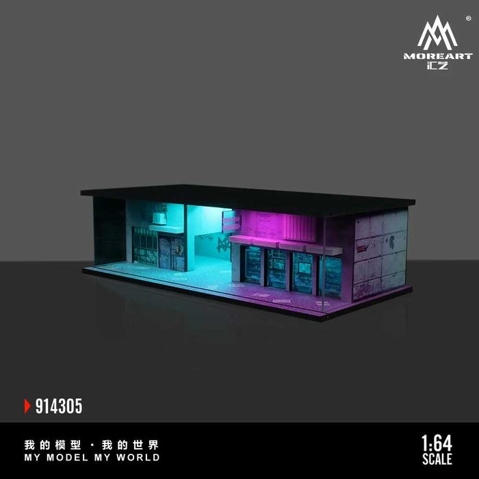 MoreArt Cyberpunk Street 1:64