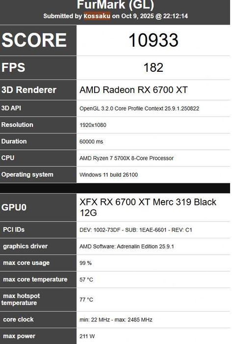 Ігровий комп'ютер Mini | Ryzen 5700X | RX 6700XT | 16GB | 1TB