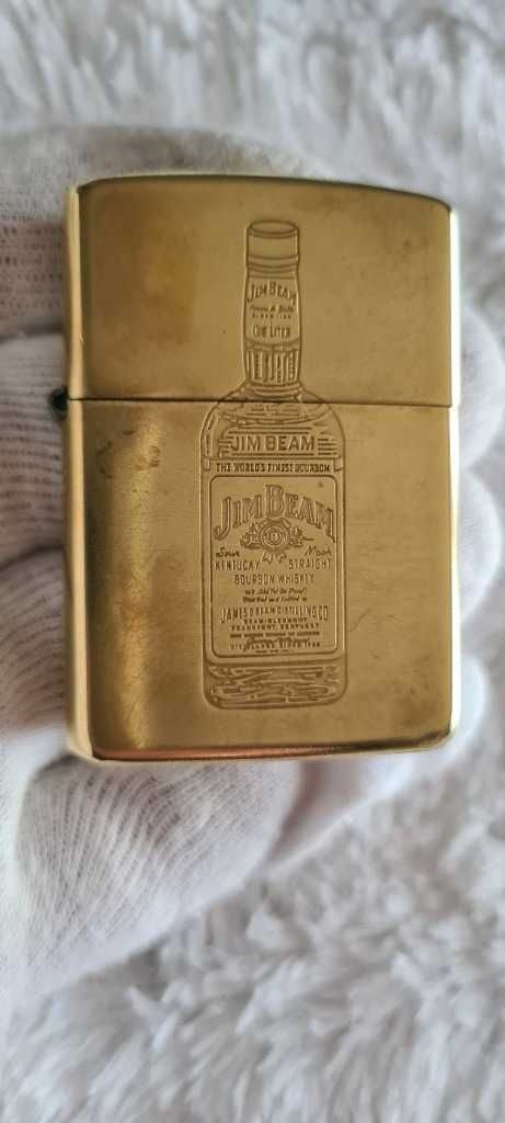 Zapalniczka Zippo Jim Beam Rok 1995r Brass