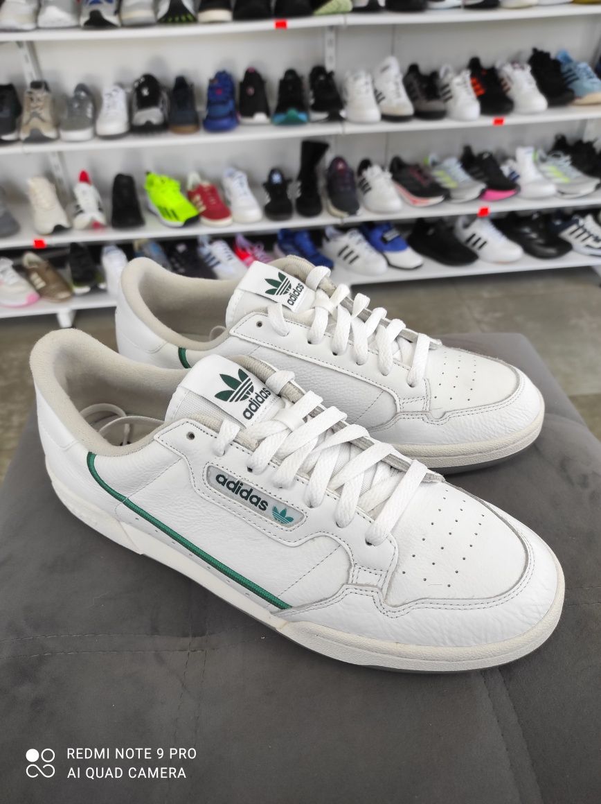 ОРИГІНАЛ 100% Кросівки Adidas Continental 80 White EF5990 45 1/3