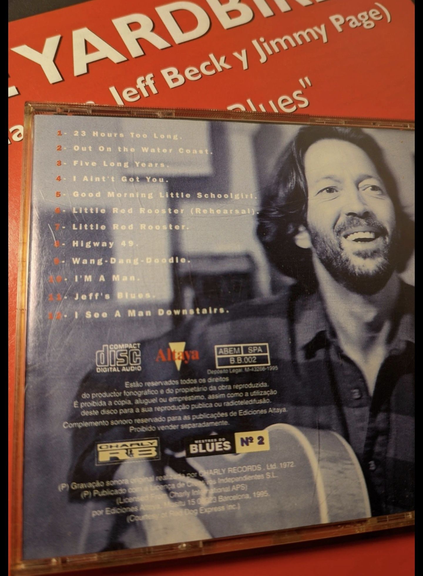 Eric Clapton cd e revista