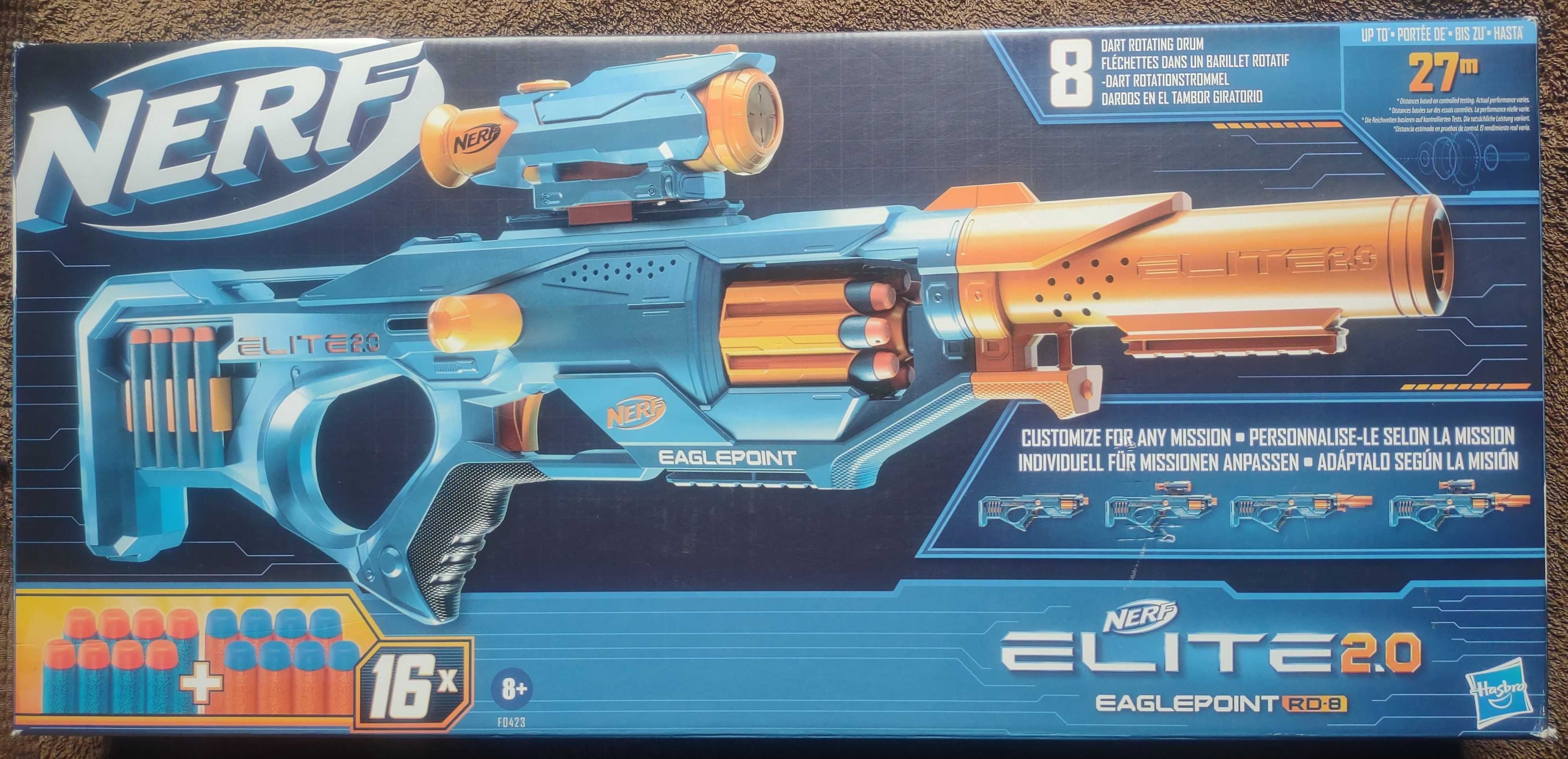 Wyrzutnia Hasbro Nerf Elite 2.0 Eaglepoint RD-8